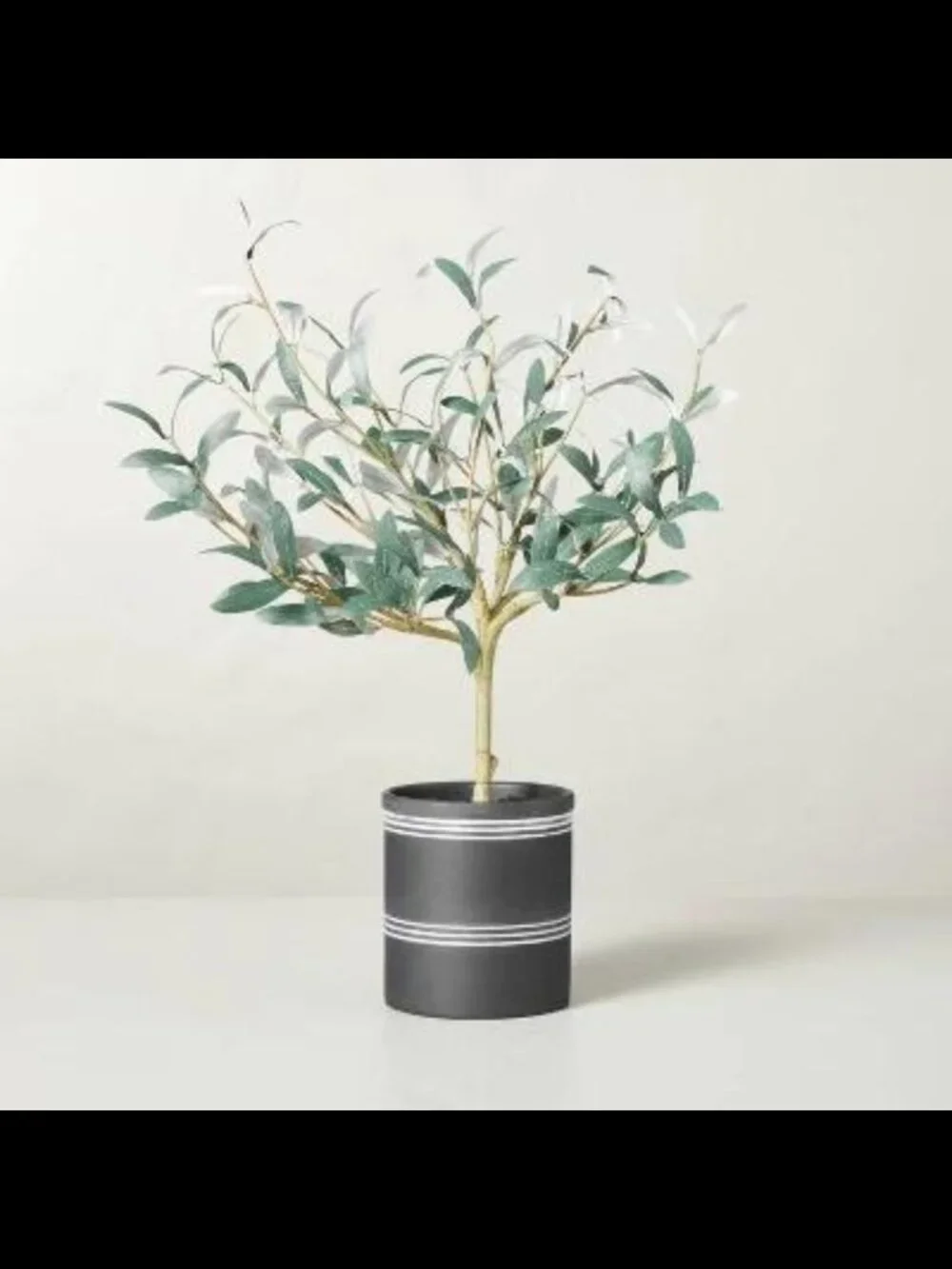 Hearth and Hand with Magnolia Faux Mini Olive Tree